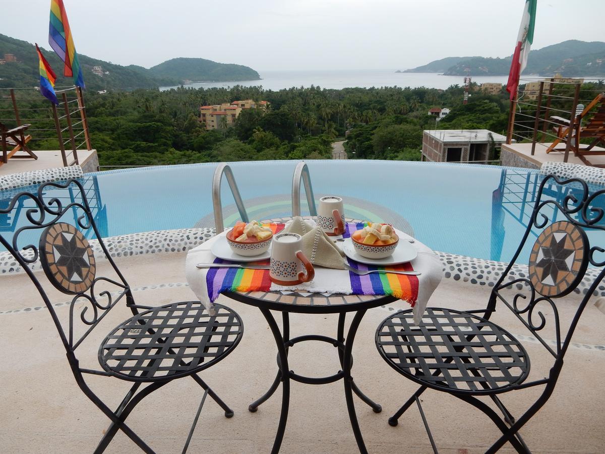 Casa Arcoiris Zihuatanejo B&B Eksteriør billede